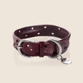 Load image into Gallery viewer, DOMINO Collar - BORDEAUX
