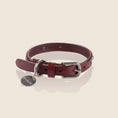 Load image into Gallery viewer, MILO collar - BORDEAUX
